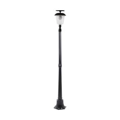 Lampa solara de tip stalp pentru gradina, Flippy, Alb Cald foto