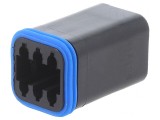 Conector cablu PX0 mamă 6 pini negru
