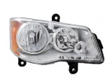 Far Chrysler TownCountry, 01.2008-, Town &amp;amp; Country, 11.2011-2016, Version USA, Dodge Grand Caravan, 01.2011-2019 partea Dreapta, H11+H11+tip bec, TYC
