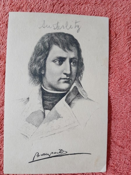 Carte postala, Napoleon Bonaparte, consul