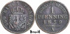 1859 A, 1 Pfenning - Frederic Wilhelm al IV-lea - Regatul Prusiei, Europa