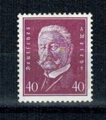 Deutsches Reich 1928 - Reichspresidenten, Mi 418 MNH