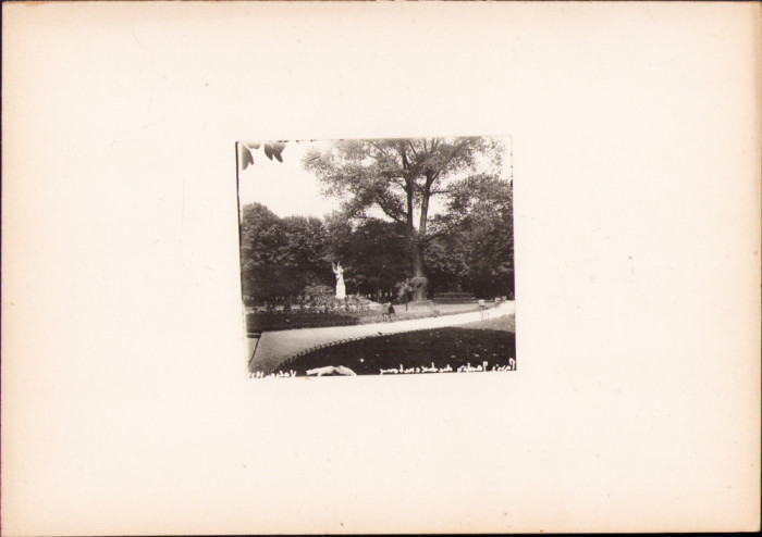 HST G14N Jardin de Luxembourg, Paris, 1923, fotografie de George V&acirc;lsan