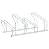 Cumpara ieftin Suport de sine statator pentru 4 biciclete, otel galvanizat