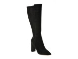 Cizme elegante ALDO negre, ELECTRO 007, din piele intoarsa