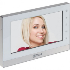 Monitor videointerfon Dahua IP VTH1550CH, LCD 7&amp;#039;&amp;#039;, Slot MicroSD, Alarma, Supraveghere IPC SafetyGuard Surveillance foto