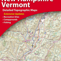 Delorme Atlas & Gazetteer: New Hampshire, Vermont