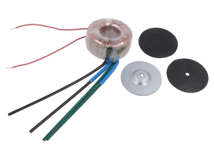 Transformator toroidal 30VA 230V 24V Dual