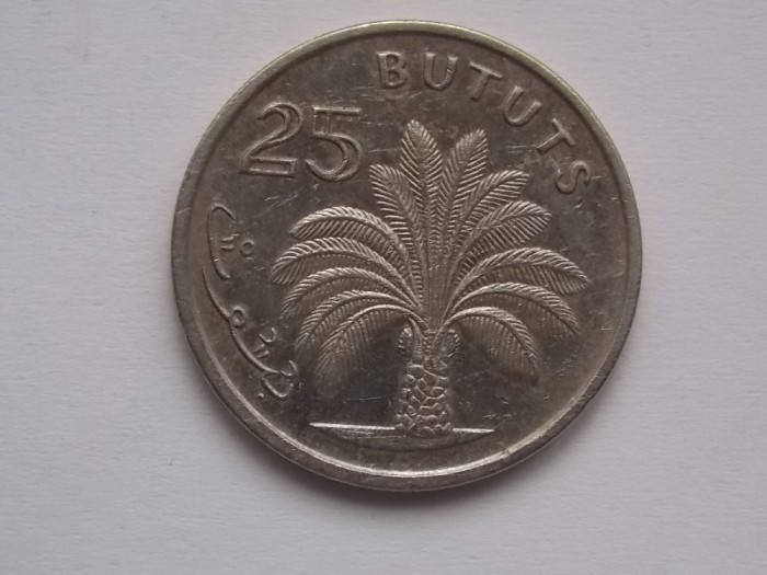 25 BUTUTS 1971 GAMBIA