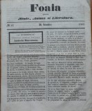 Ziarul Foaia pentru minte , inima si literatura , nr. 27 , Brasov , 1863