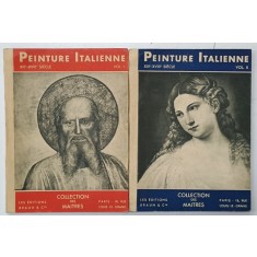 PEINTURE ITALIENNE , XIII e - XVIII e SIECLE , VOL. I - II , par RENE HUYGHE , EDITIE INTERBELICA