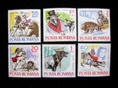 Fabule si basme, serie neuzata MNH, L.P. 609, 1965 foto