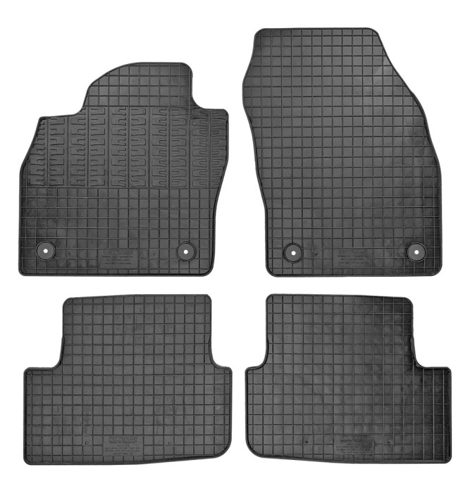 Set covorase auto din cauciuc VW T-Cross 2019-, Negre AutoDrive ProParts