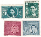 TIMBRE ROMANIA 1940 MISCAREA LEGIONARA VASILE MARIN ION MOTA Si CORNELIU ZELEA CODREANU