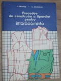 Procedee de construire a tiparelor pentru imbracaminte- C. Seghes, C. Margean
