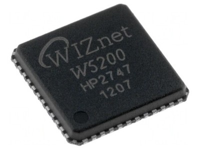 Controler Ethernet SPI QFN48 3.3V 8 Canale foto