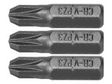 Set 3 Biti 1/4'' Pz3X25Mm