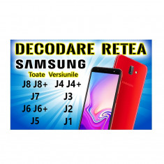 Decodare retea SAMSUNG Galaxy J8 J7 J6 J5 J4 J3 J2 J1 Toate Versiunile SIM Unlock