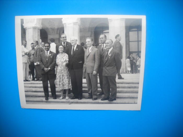 HOPCT 454 K MEMBRII ACADEMIA GEOLOGIE/GEOGRAFIE BUC 1961-FOTOGRAFIE VECHE TIP CP