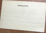 CPISTR6 Ilustrata Munchen Germania Muzeul National litho cca 1900 / Antica carte postala Munchen Neues Nationalmuseum, stema Bavariei