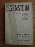 S. M. Eisenstein - Articole alese