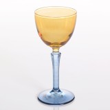 Pahar pentru cocktail din sticla colorata