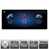 Navigatie Mercedes C W204 NTG4 2007-2011 ecran de 12.3 Android gps 4G 8+128 1920x720 CarStore Technology