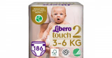 Libero Touch Jumbo Nadr&aacute;gpelenka 3-6kg Newborn 2 (186db)