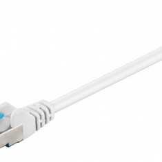 Cablu de retea S/FTP (PiMF) CAT 6A LSOH 30m Alb, Goobay G94909