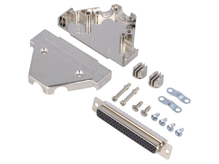 Conector mamă D-Sub 62 pini, pe cablu
