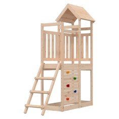 vidaXL Set de joacă de exterior, 52,5x110,5x214 cm, lemn masiv de pin foto