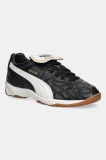Puma sneakers din piele King Indoor culoarea negru, 401683