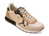 Cumpara ieftin Pantofi sport PEPE JEANS bej, MS40029, din material textil si piele naturala