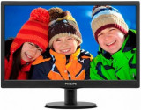 Monitor TN LED Philips 18.5inch 193V5LSB2/10, HD Ready (1366 x 768), VGA, 5 ms (Negru)