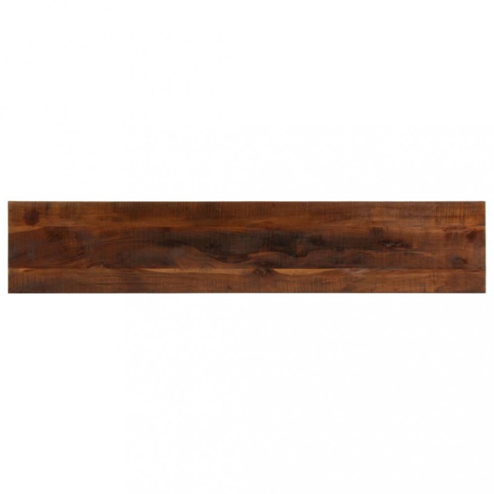 Blat de masa, 160x30x2,5cm, dreptunghiular, lemn masiv reciclat