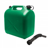 Canistră de combustibil &ndash; plastic &ndash; 20 L &ndash; verde