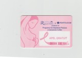 bnk card Cartele telefonice - Romania Romtelecom 2004 - Breast Cancer 1 - Col:RO-ROM-0259A