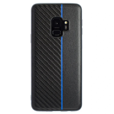 Husa Spate Samsung Galaxy S9 Blue Stripe foto