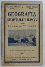 GEOGRAFIA JUDETULUI ILFOV PENTRU CLASA A - II - A PRIMARA de STANCIU STOIAN si VASILE NENCIU , 1938 foto