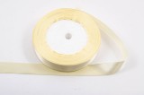 Panglica din satin pentru decorare, crem deschis, 22.5m x 1.5 cm