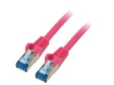 Patch Cord Goobay S/FTP Cat 6a RJ45 Cu 93784, Cablu Rețea Litat Ambele Părți