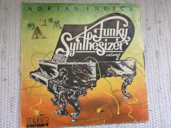 Adrian enescu dance funky synthesizer volume 2 disc vinyl lp muzica fusion pop