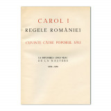 Carol I Regele Romaniei, Cuvinte catre poporul Sau, exemplar bibliofil