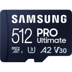 Micro Secure Digital Card Samsung Pro Ultimate, 512GB, MB-MY128SA/WW, Clasa 10,
