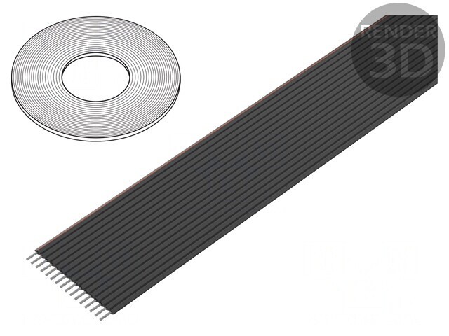 Cablu Bandă PVC 16x28AWG 100FT