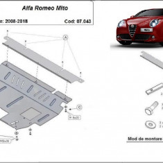 Scut motor metalic Alfa Romeo Mito 2008-2018