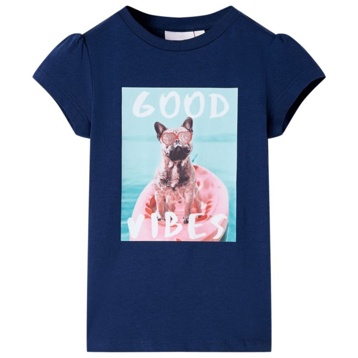 Tricou pentru copii, bleumarin, 140