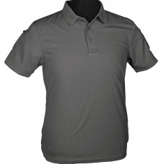 Tricou Tactic QUICKDRY Polo Urban Grey Mil-Tec (Marime: L)