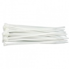 Set 100 coliere de plastic, Vorel 73883, dimensiune 150 x 2.5 mm