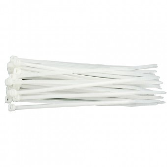 Set 100 coliere de plastic, Vorel 73883, dimensiune 150 x 2.5 mm foto